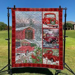 Bring All Happy To You In Christmas DHCLD1010TT Quilt Blanket and Home Decor