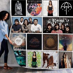 Bring Me The Horizon Albums Quilt Blanket Ver14 and Home Decor