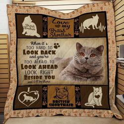 British Shorthair 3D Customized Quilt and Home Decor