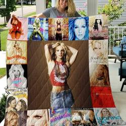 Britney Spears Quilt Blanket  Limited Quilt Blanket and Home Decor