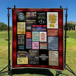 Broadway Td2809117 Quilt Blanket and Home Decor