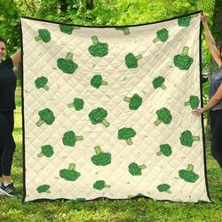 Broccoli Pattern DHCDHC DT1910 Quilt Blanket and Home Decor