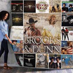 Brooks & Dunn Albums Cover Poster Quilt and Home Decor
