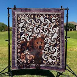 Brown Bear DHCKL0909 Quilt Blanket and Home Decor