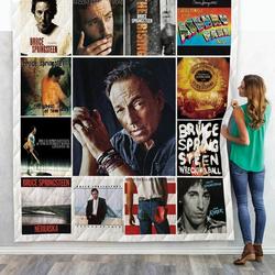 Bruce Springsteen New Arival Quilt Blanket and Home Decor