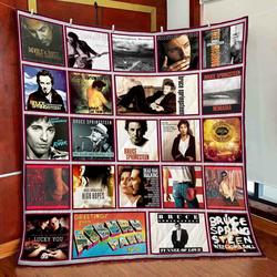 Bruce Springsteen Quilt - Pod000002 and Home Decor