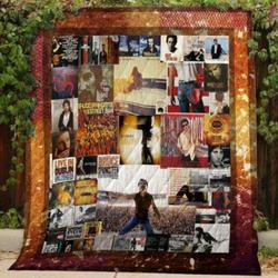Bruce Springsteen Quilt V2 and Home Decor