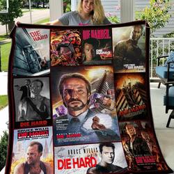 Bruce Willis Blanket Th2906 Quilt and Home Decor