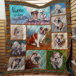 Bu Dog Quilt Cth Fuct2109 and Home Decor