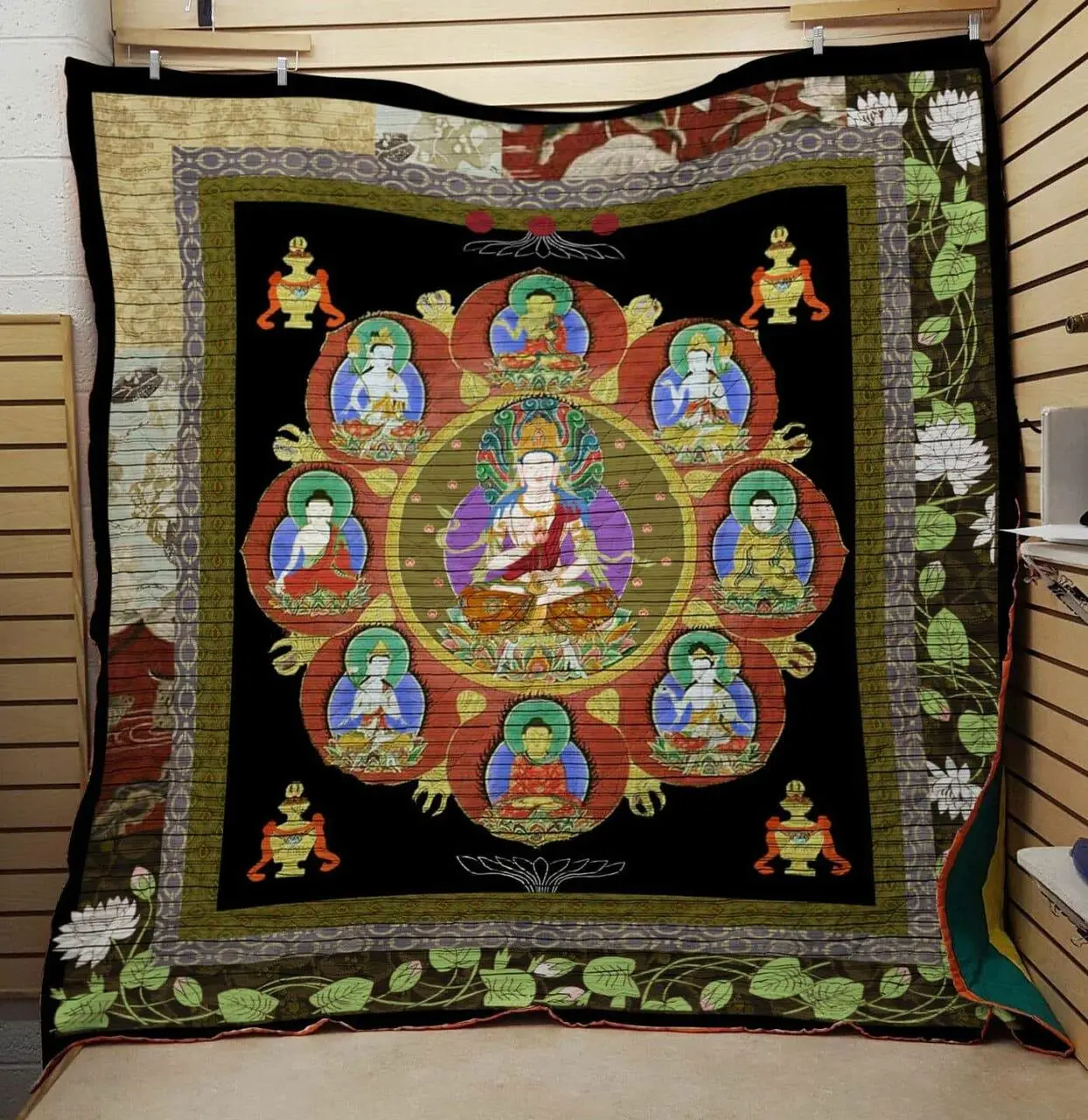 Buddhist 190221006 3D Customized Quilt Blanket 1057 and Home Decor