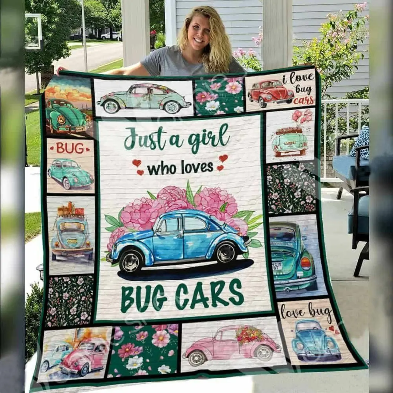 Bug Car Awesome O Quilt Gf and Home Decor