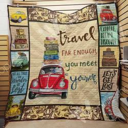 Bug Car Ee Quilt Rcr and Home Decor