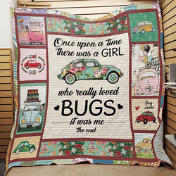 Bug Car Quilt Blanket Abc07111559 and Home Decor