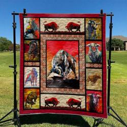 Bull Td2809120 Quilt Blanket and Home Decor