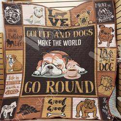 Bulldog DHCDHC DT2210 Quilt Blanket 5 and Home Decor