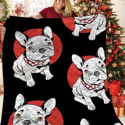 Bulldog Jfj Quilt Ik and Home Decor