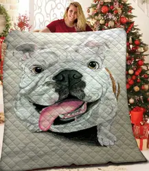 Bulldog Jfj Quilt Tj and Home Decor