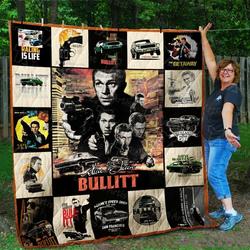 Bullitt Quilt Blanket 01770 and Home Decor