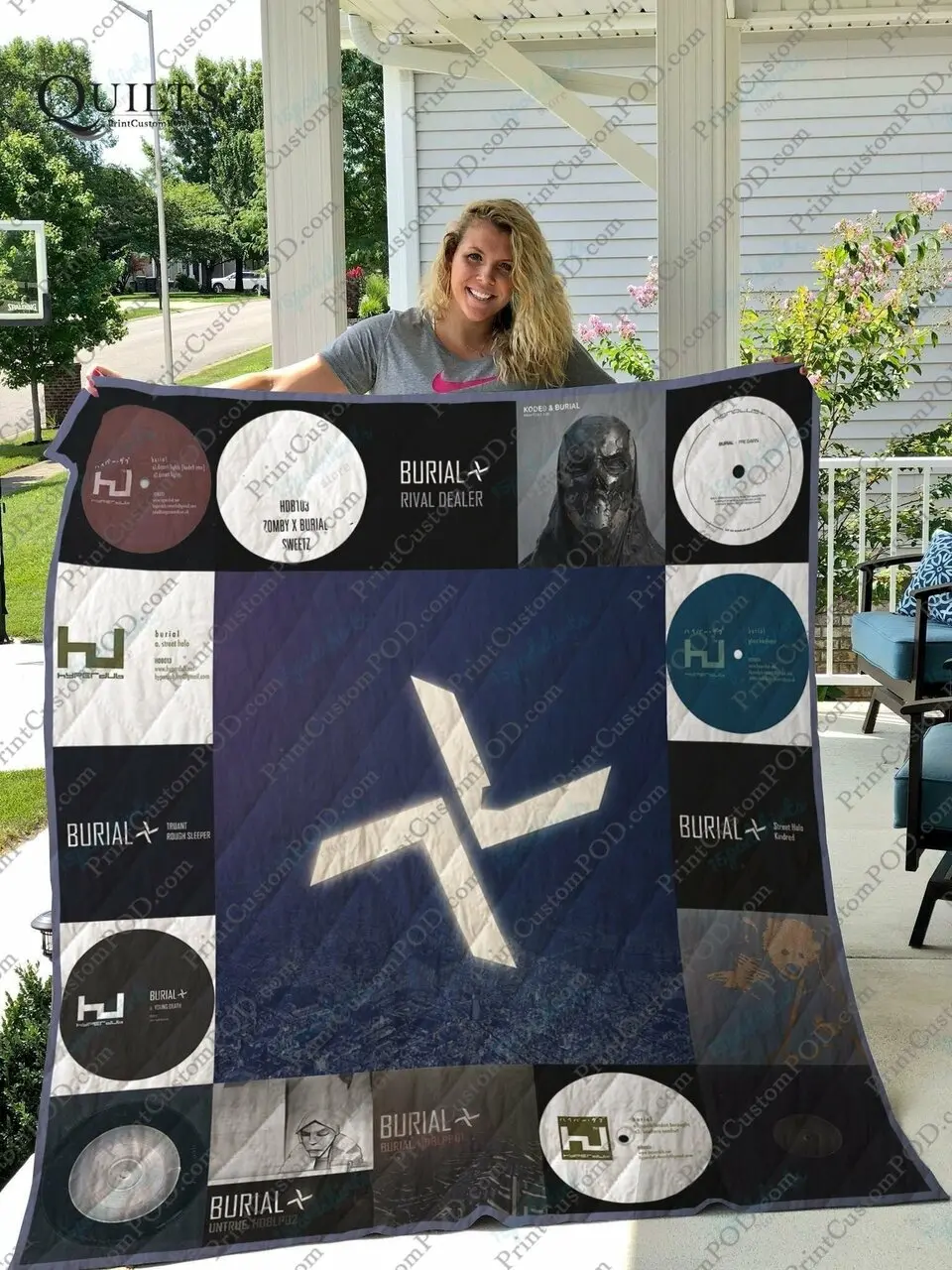 Burial Albums Quilt Blanket For Fans Ver 17 and Home Decor