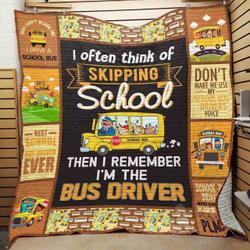 Bus Driver Jfj Quilt Bj and Home Decor