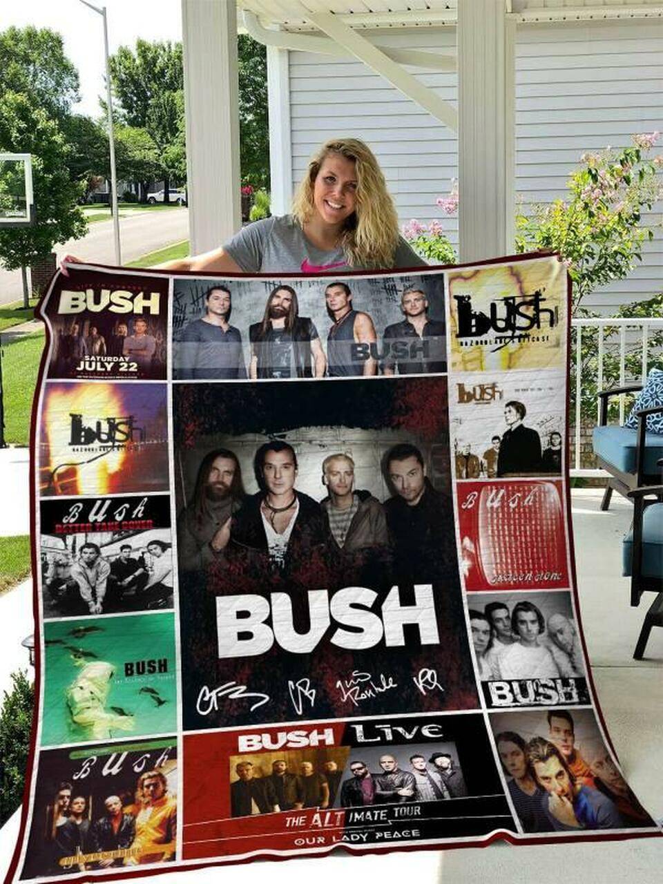 Bush Quilt Blanket M170501 Quilt and Home Decor