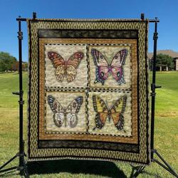 Butterflies 3 DHCCNA0909 Quilt Blanket and Home Decor