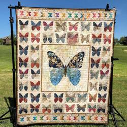Butterflies Around Quilt Blanket ABC07111495 and Home Decor