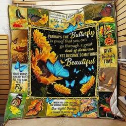 Butterflies Hur Quilt Bevrot and Home Decor
