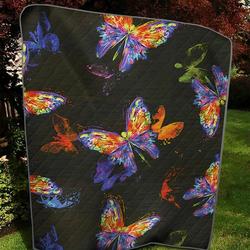 Butterflies Quilt Blanket and Home Decor