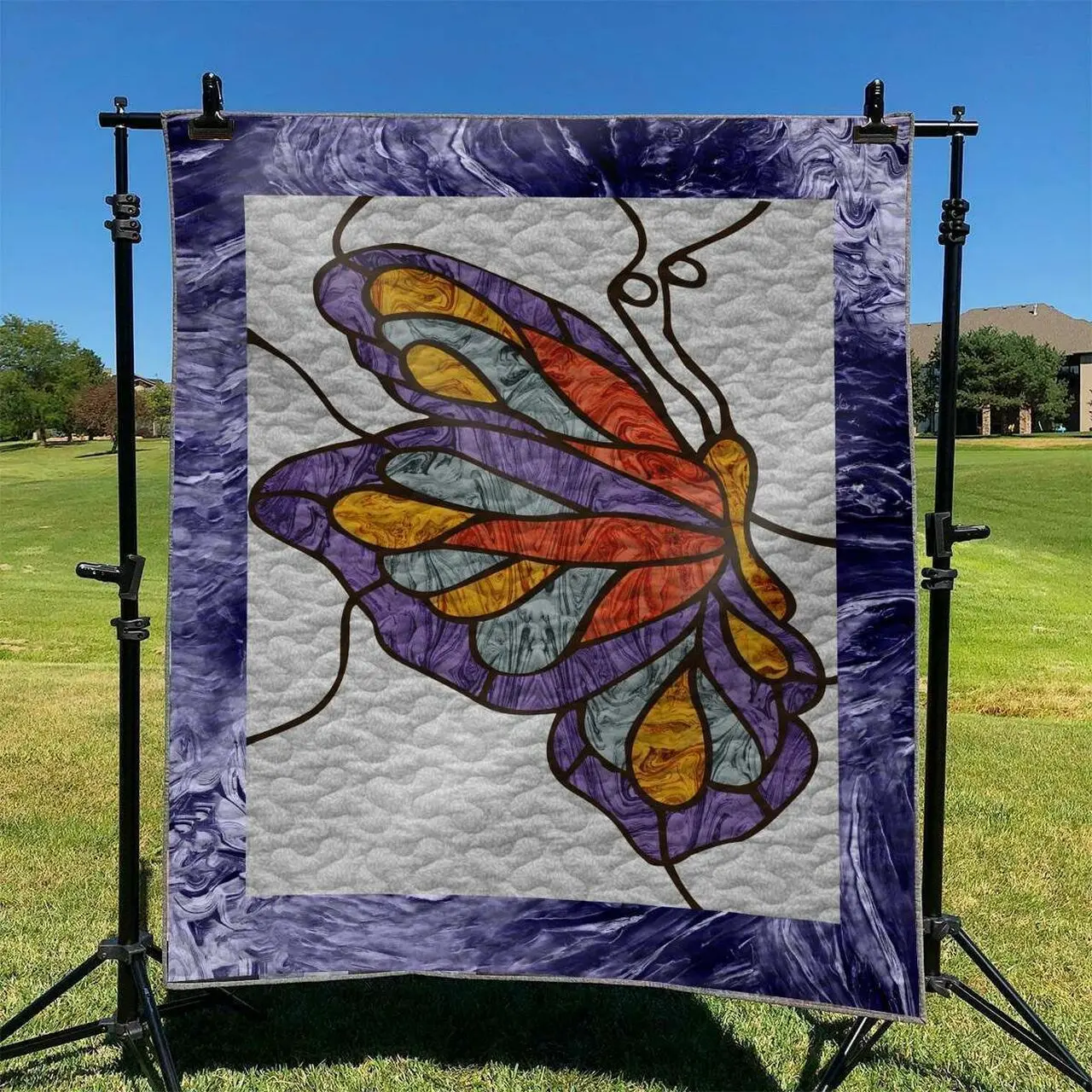 Butterfly 02 DHCKL0909 Quilt Blanket and Home Decor