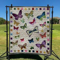 Butterfly 03 DHCKL0909 Quilt Blanket and Home Decor