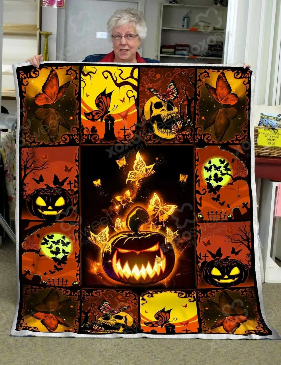 Butterfly Animal U Quilt Ld and Home Decor