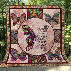 Butterfly Bi130701B Tbg Quilt Blanket and Home Decor