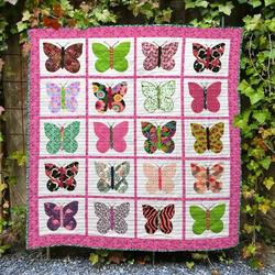 Butterfly Bi190703B Tbg Quilt Blanket and Home Decor