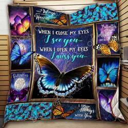 Butterfly Cl22100108Mdq Quilt Blanket and Home Decor