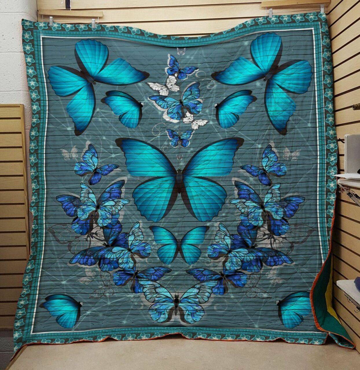 Butterfly Cla2910071Q Quilt Blanket and Home Decor