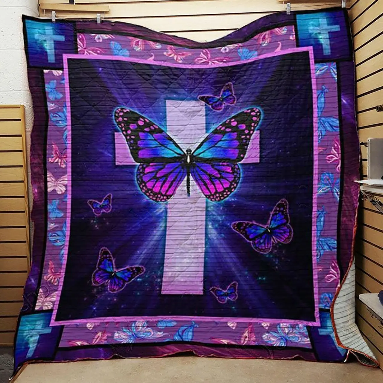 Butterfly Quilt Blanket ABC07112173 and Home Decor
