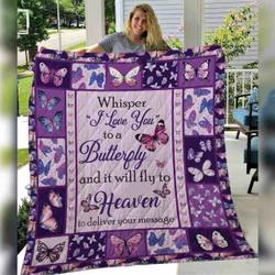 Butterfly Quilt Blanket ABC07112947 and Home Decor