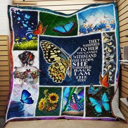 Butterfly Quilt Blanket ABC07113358 and Home Decor