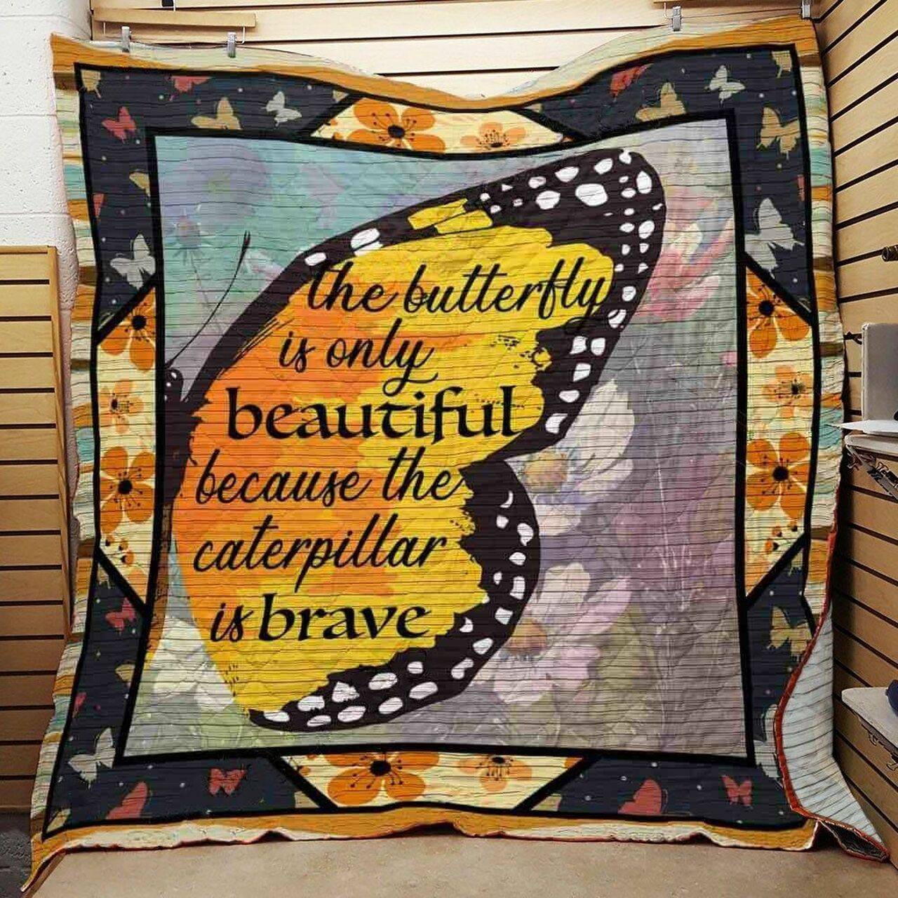 Butterfly Quilt Blanket ABC07113546 and Home Decor