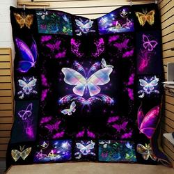 Butterfly Quilt Blanket C9B250204NM and Home Decor