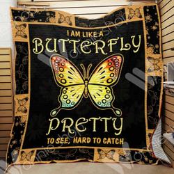 Butterfly Quilt Blanket Dhc06021220Td and Home Decor