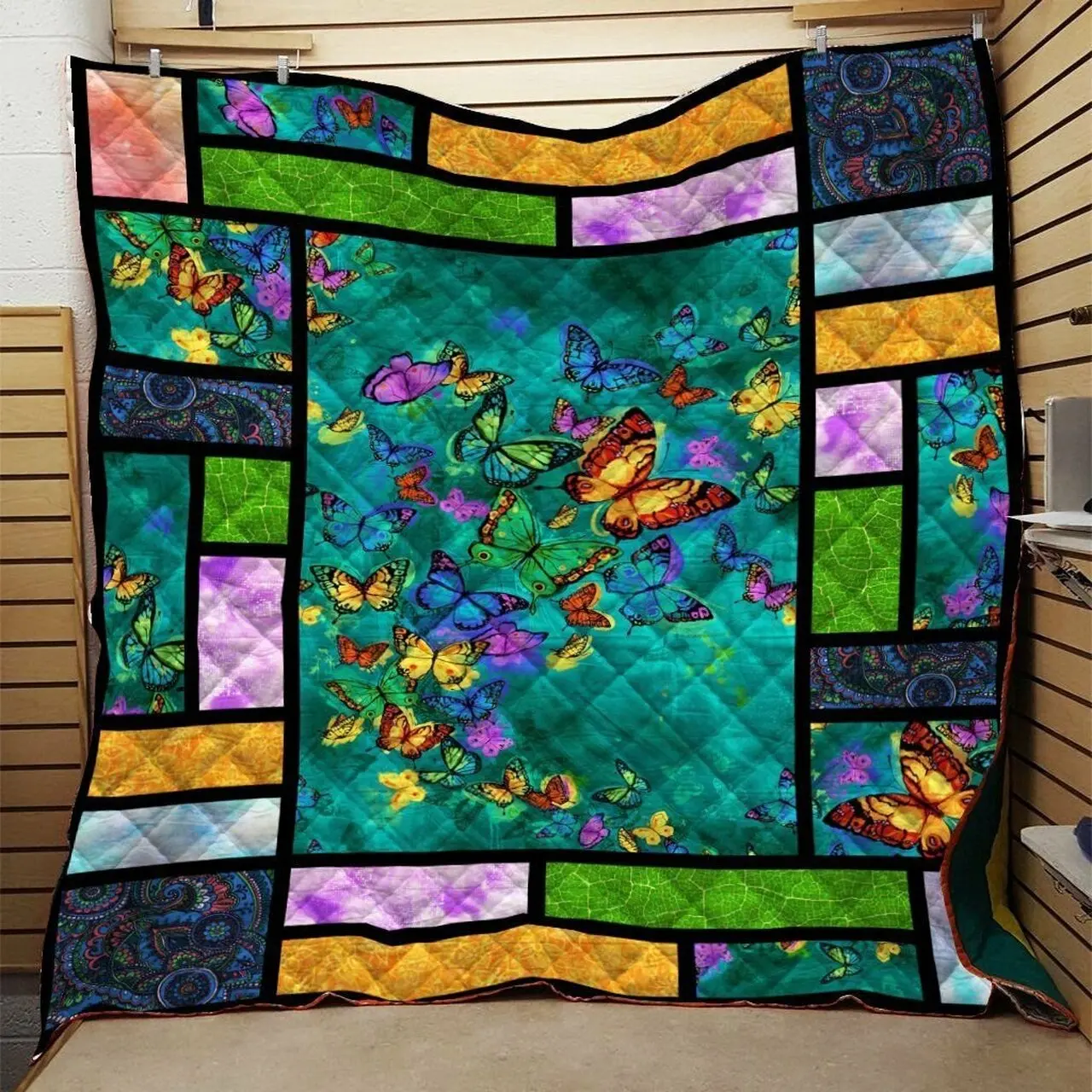 Butterfly Quilt Blanket Dhc0910723Vt and Home Decor