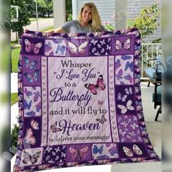 Butterfly Quilt Blanket Dhc13122799Vt and Home Decor