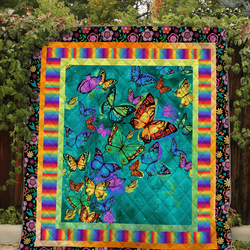 Butterfly Quilt Cwr and Home Decor