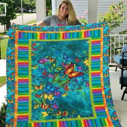 Butterfly Quilt and Home Decor