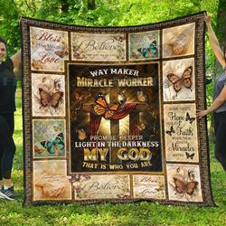 Butterfly - Quilt My God Id1-B and Home Decor