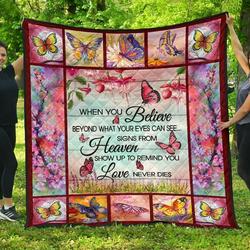 Butterfly When You Believe Ah Quilt Derqpv and Home Decor