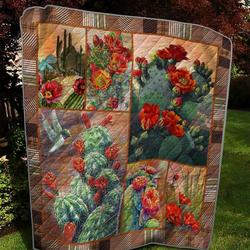 Cactus 2 Quilt and Home Decor