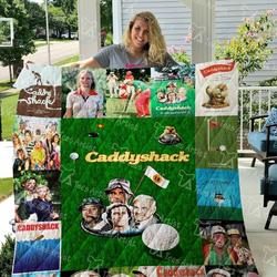 Caddyshack Quilt Blanket 0655 and Home Decor